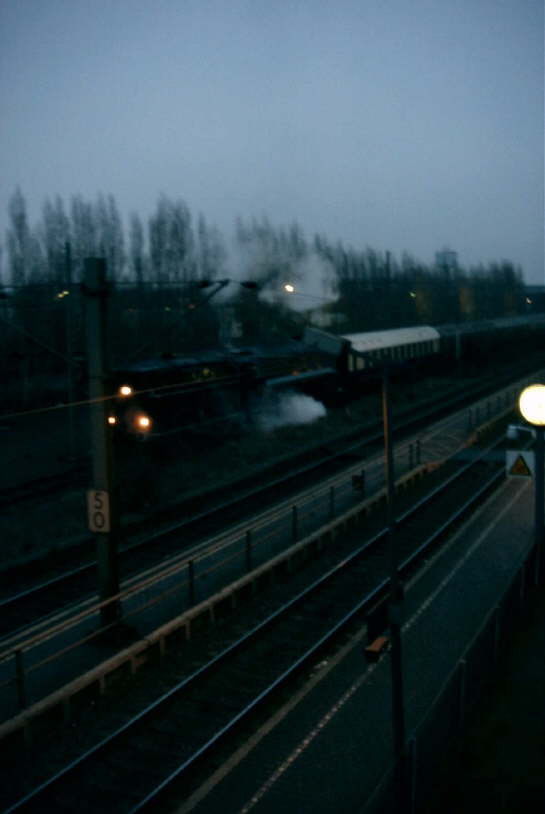 Blick aus den Bahnhof